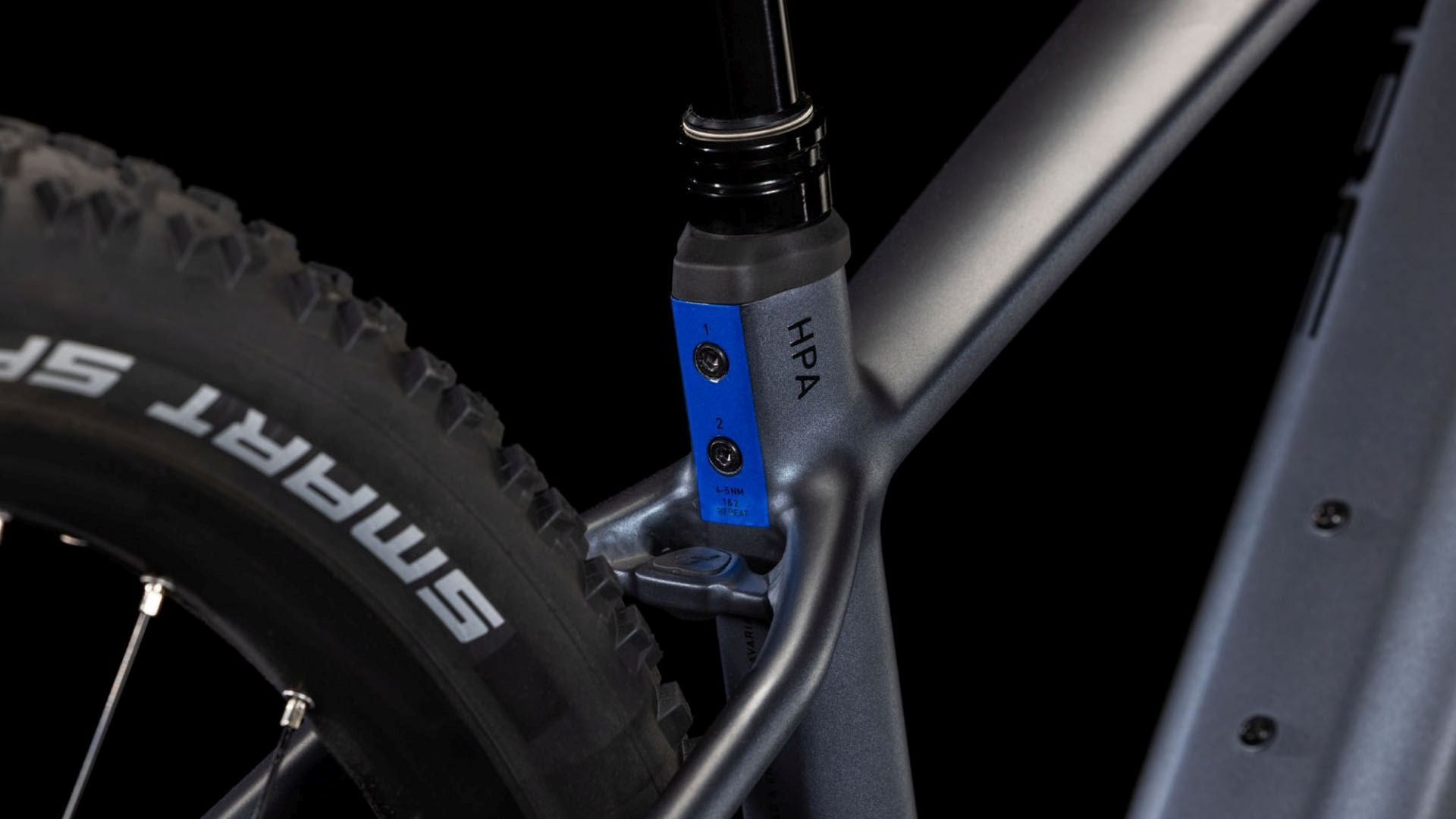 CUBE REACTION HYBRID PRO 800 eMTB BIKE 2025 METALLICGREY' N 'BLACK