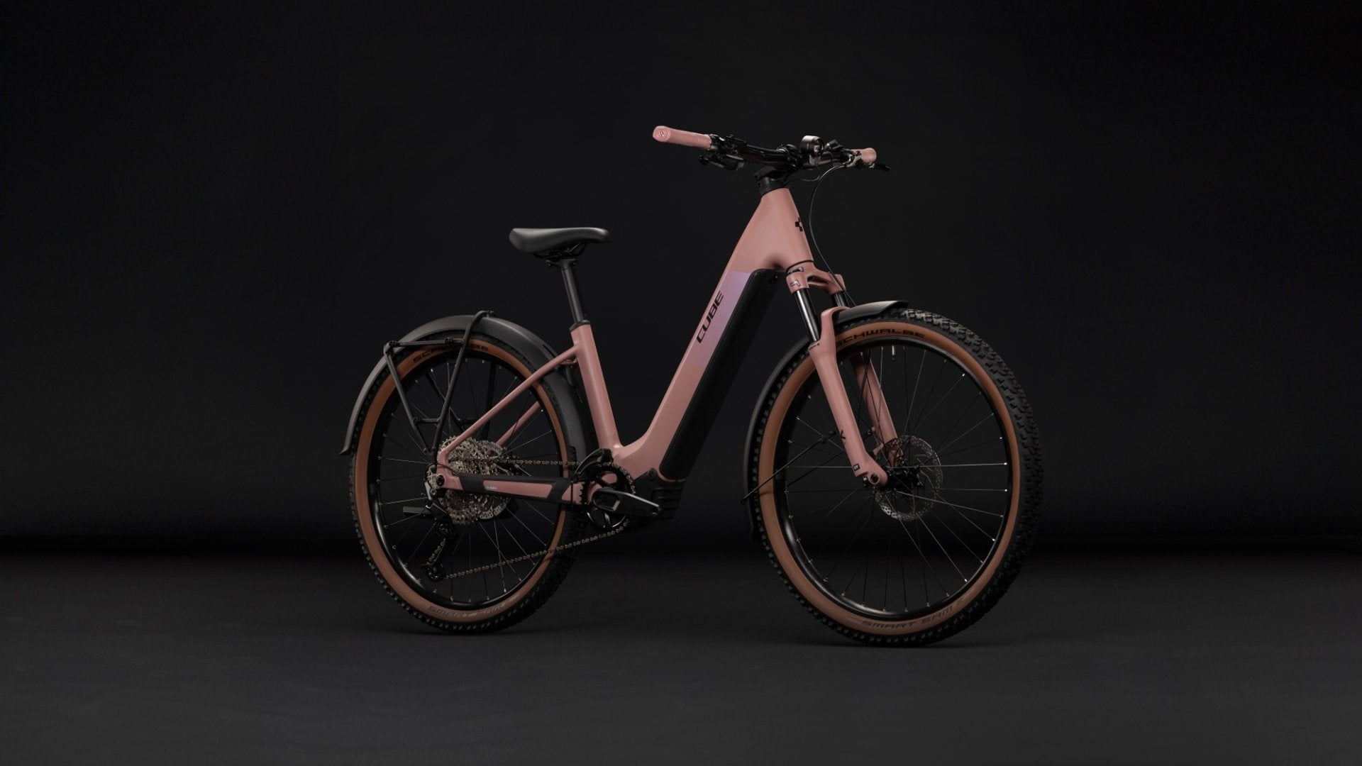 CUBE REACTION HYBRID PERFORMANCE 720 FE HARDTAIL eMTB BIKE 2027 RUBY 'N' BLACK (EASY ENTRY)