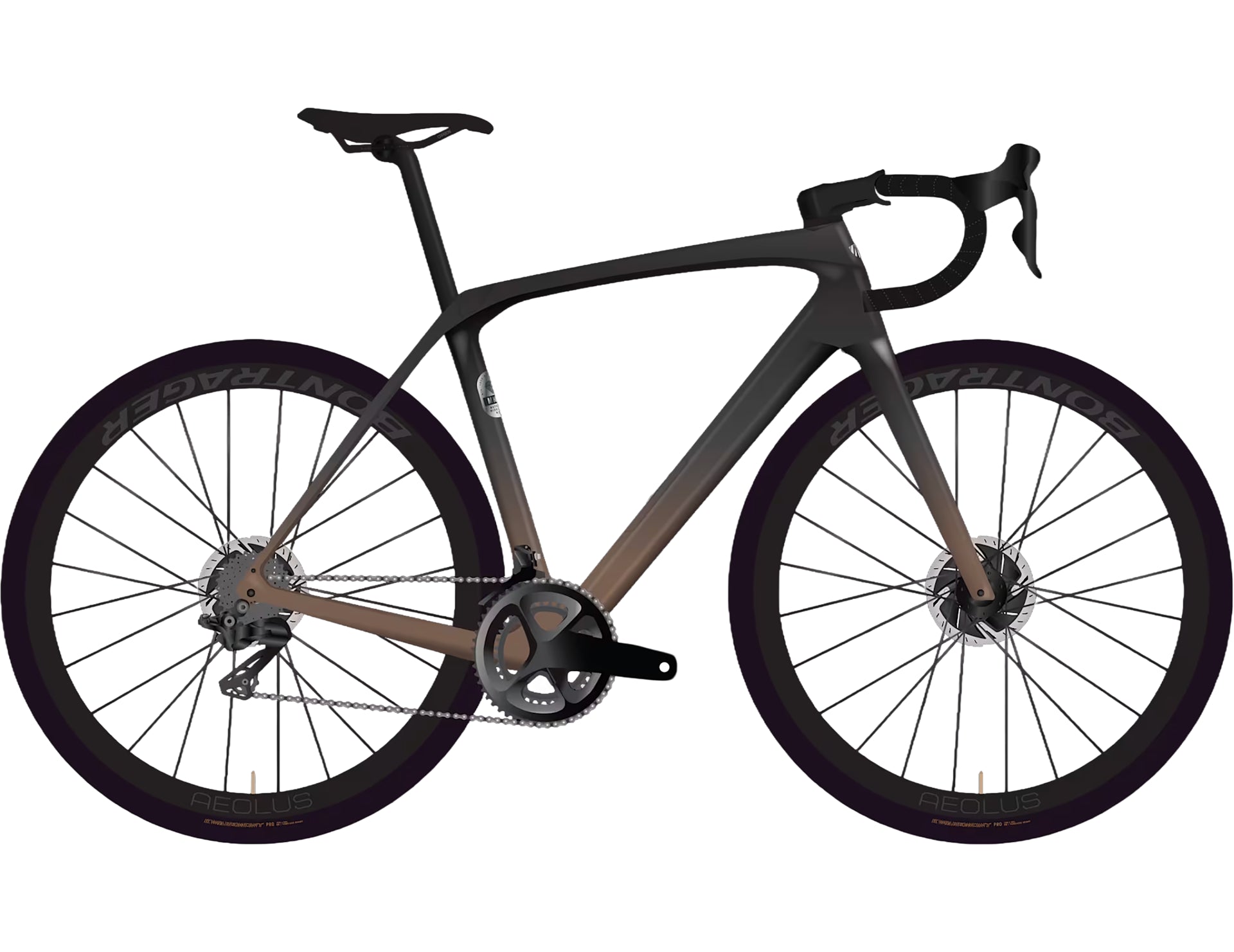 TREK DOMANE SL 5 GEN 4 ROAD BIKE 2026 DARK STAR TO BRONZE AGE FADE