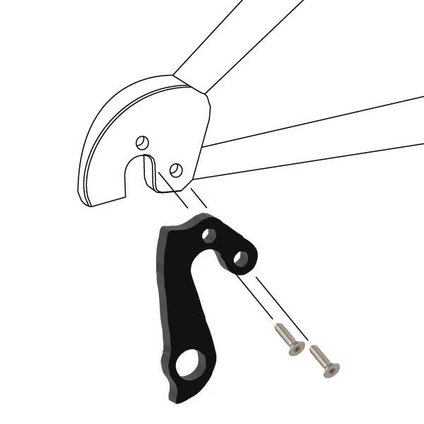 WHEELS MANUFACTURING REPLACEABLE DERAILLEUR HANGER/DROPOUT 101