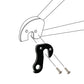 WHEELS MANUFACTURING REPLACEABLE DERAILLEUR HANGER/DROPOUT 133