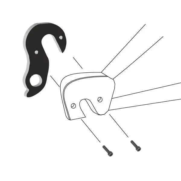 WHEELS MANUFACTURING REPLACEABLE DERAILLEUR HANGER/DROPOUT 14