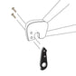 WHEELS MANUFACTURING REPLACEABLE DERAILLEUR HANGER/DROPOUT 156