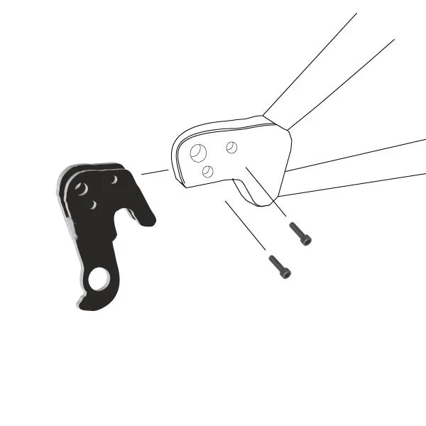 WHEELS MANUFACTURING REPLACEABLE DERAILLEUR HANGER/DROPOUT 16