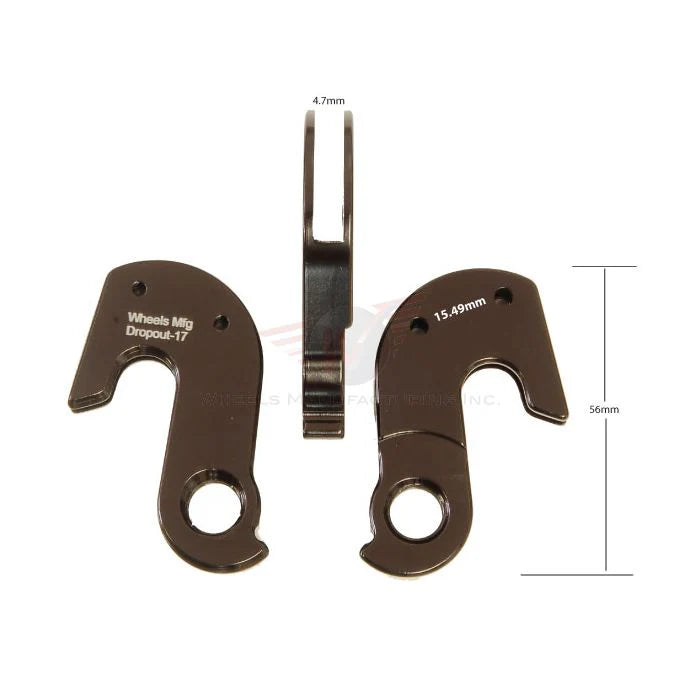 WHEELS MANUFACTURING REPLACEABLE DERAILLEUR HANGER/DROPOUT 17