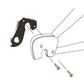 WHEELS MANUFACTURING REPLACEABLE DERAILLEUR HANGER/DROPOUT 185