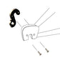 WHEELS MANUFACTURING REPLACEABLE DERAILLEUR HANGER/DROPOUT 194