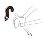 WHEELS MANUFACTURING REPLACEABLE DERAILLEUR HANGER/DROPOUT 223