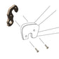 WHEELS MANUFACTURING REPLACEABLE DERAILLEUR HANGER/DROPOUT 251