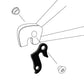 WHEELS MANUFACTURING REPLACEABLE DERAILLEUR HANGER/DROPOUT 27