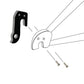 WHEELS MANUFACTURING REPLACEABLE DERAILLEUR HANGER / DROPOUT 4: BLACK