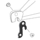 WHEELS MANUFACTURING REPLACEABLE DERAILLEUR HANGER/DROPOUT 41
