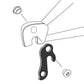 WHEELS MANUFACTURING REPLACEABLE DERAILLEUR HANGER/DROPOUT 42