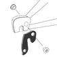 WHEELS MANUFACTURING REPLACEABLE DERAILLEUR HANGER/DROPOUT 47