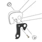 WHEELS MANUFACTURING REPLACEABLE DERAILLEUR HANGER/DROPOUT 51