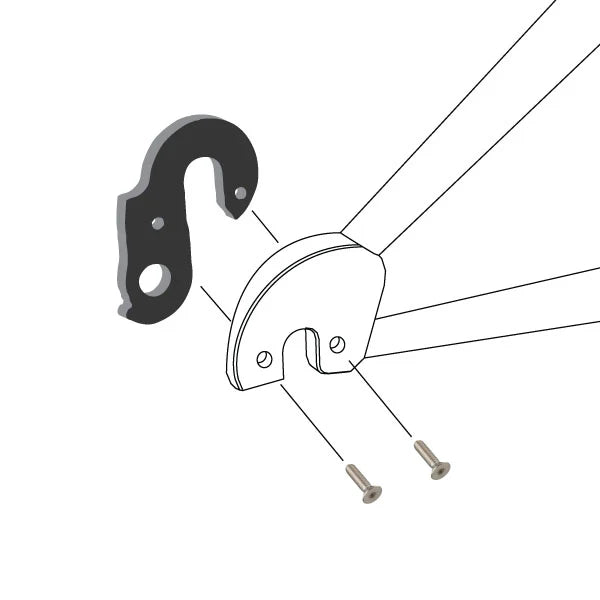 WHEELS MANUFACTURING REPLACEABLE DERAILLEUR HANGER/DROPOUT 53