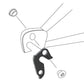 WHEELS MANUFACTURING REPLACEABLE DERAILLEUR HANGER/DROPOUT 64