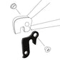 WHEELS MANUFACTURING REPLACEABLE DERAILLEUR HANGER/DROPOUT 97