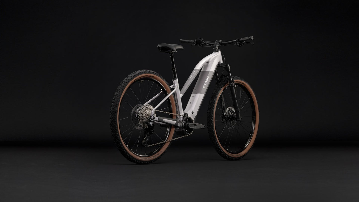 CUBE REACTION HYBRID PRO 800 HARDTAIL eMTB BIKE 2027 LILACBREEZE 'N' PRIZM (TRAPEZE)