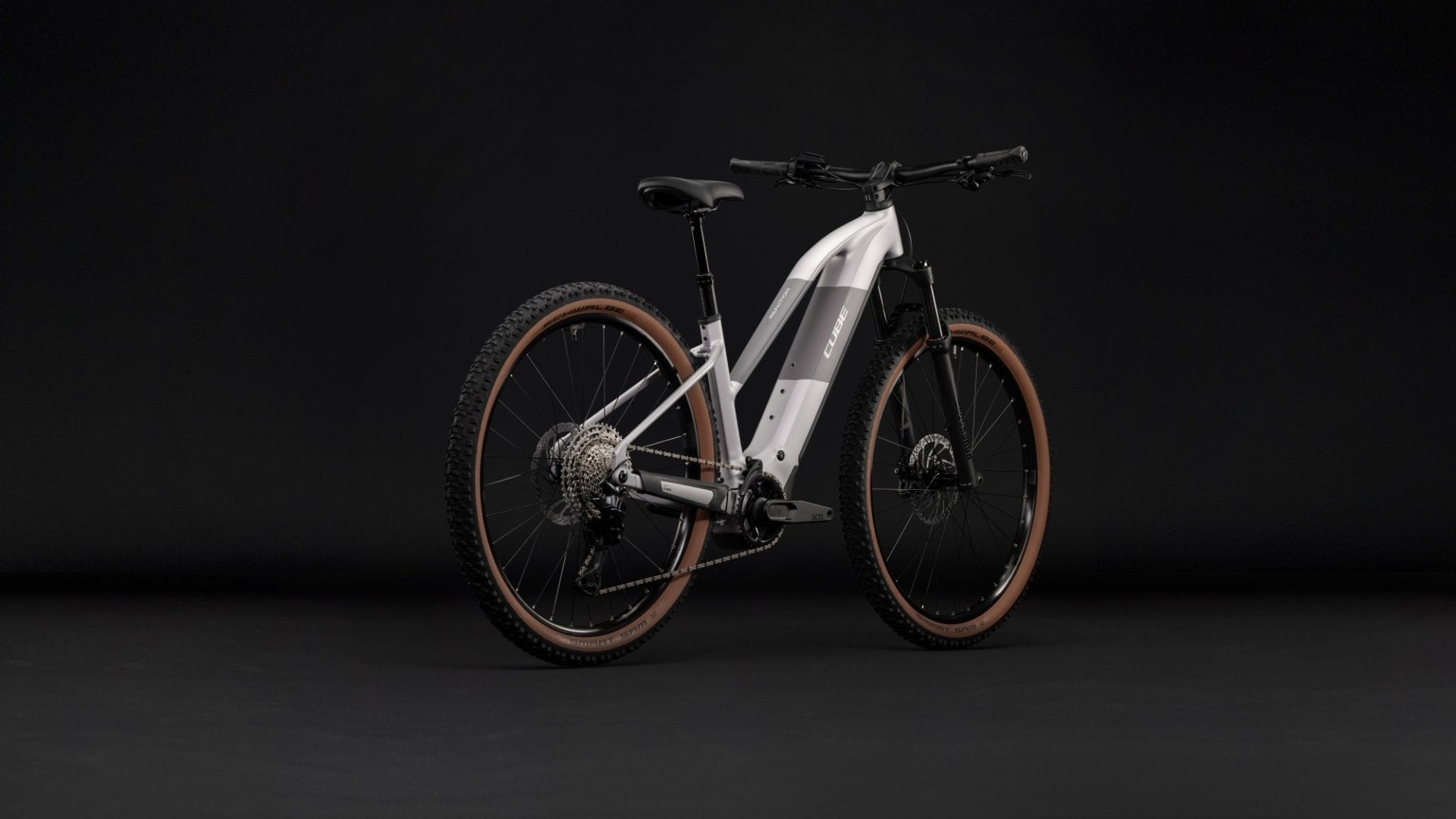 CUBE REACTION HYBRID PRO 800 HARDTAIL eMTB BIKE 2027 LILACBREEZE 'N' PRIZM (TRAPEZE)