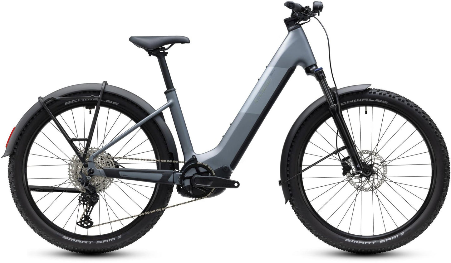 CUBE REACTION HYBRID PERFORMANCE 720 FE HARDTAIL eMTB BIKE 2027 ASHGREY 'N' PRISM (EASY ENTRY)