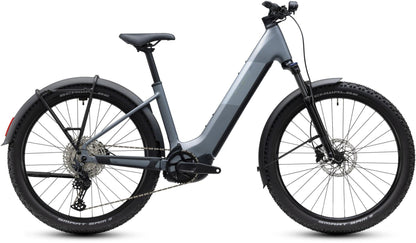 CUBE REACTION HYBRID PERFORMANCE 720 FE HARDTAIL eMTB BIKE 2027 ASHGREY 'N' PRISM (EASY ENTRY)