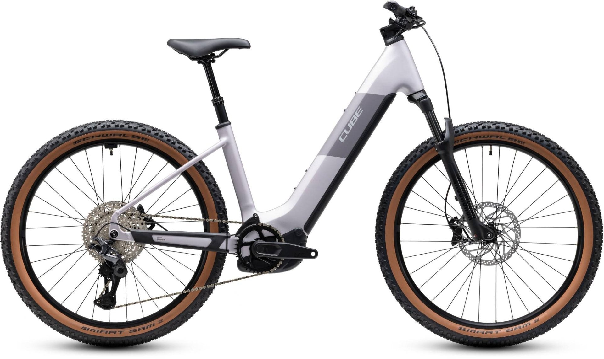 CUBE REACTION HYBRID PRO 800 HARDTAIL eMTB BIKE 2027 LILACBREEZE 'N' PRIZM (EASY ENTRY)