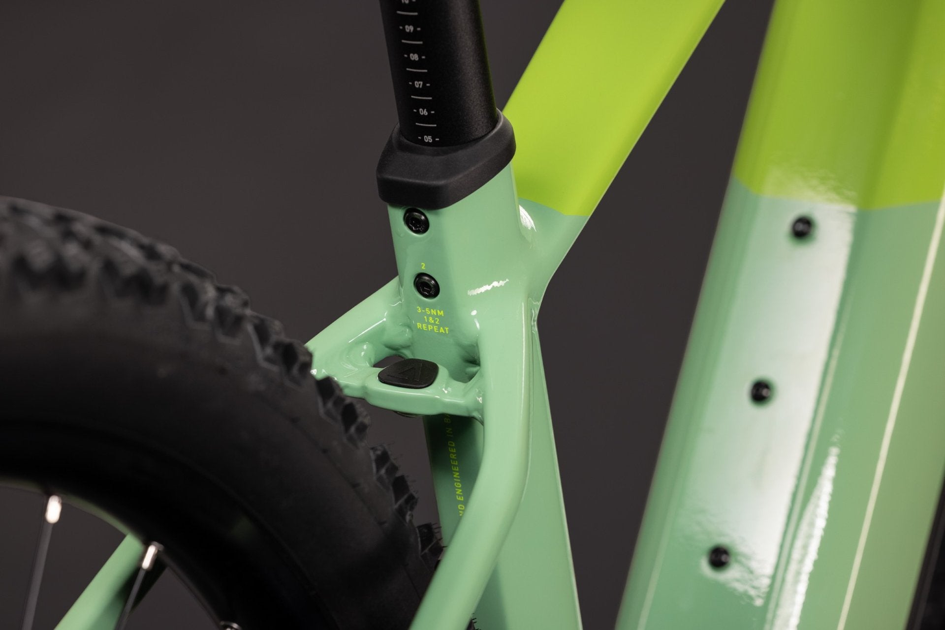 CUBE REACTION HYBRID ONE 720 HARDTAIL eMTB BIKE 2027 CACTUS 'N' BLACK