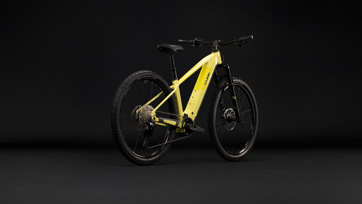 CUBE REACTION HYBRID RACE 800 eMTB BIKE 2027 BANANASPLIT 'N' BLACK
