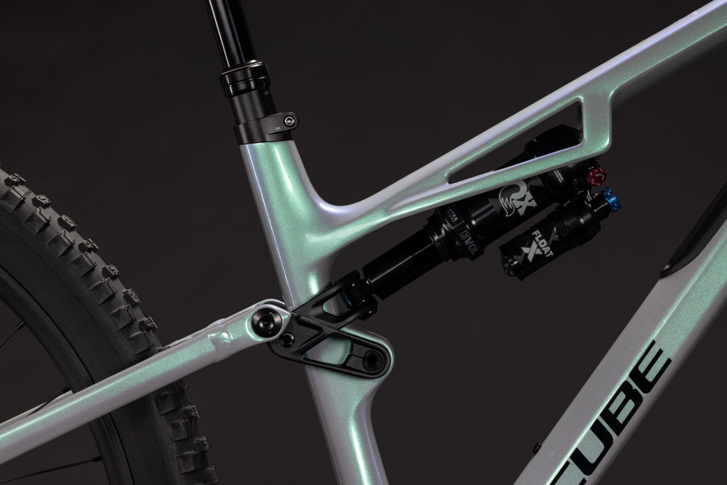 CUBE STEREO HPC TM MTB BIKE 2027 GREENFUSION 'N' BLACK