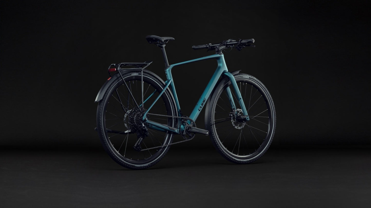 CUBE NULANE C:62 SLX FE GRAVEL BIKE 2027 METALLICPETROL 'N' BLACK