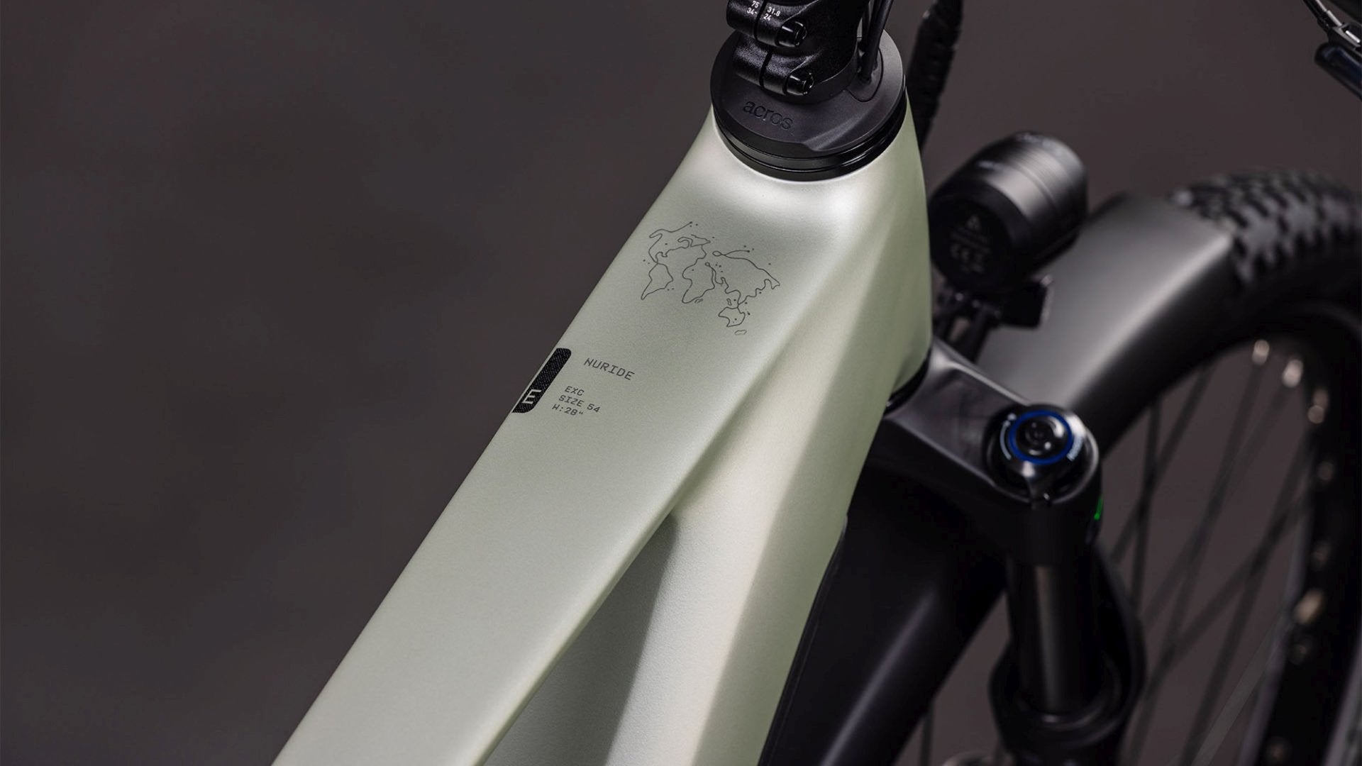 CUBE NURIDE HYBRID EXC 800 eTREKKING BIKE 2026 LEMONGRASS' N 'REFLEX