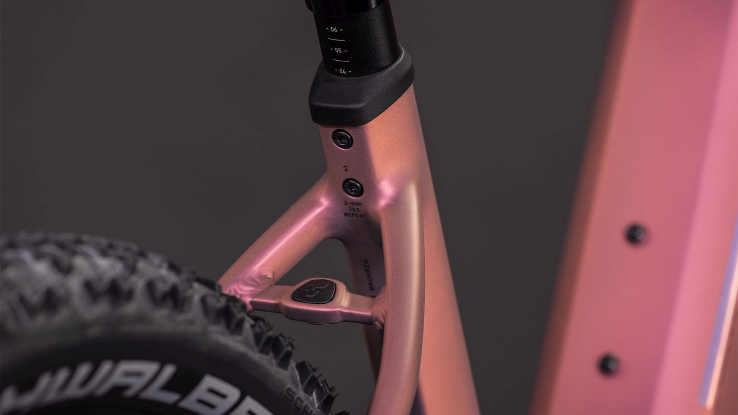 CUBE REACTION HYBRID SLX 800 EASY ENTRY eMTB BIKE 2026 SHIFTBLUSH' N 'ART