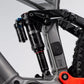 HAIBIKE ALLMTN 4 FULL SUSPENSION eMTB BIKE 2025 GLOSSY SILVER/RED/BLACK
