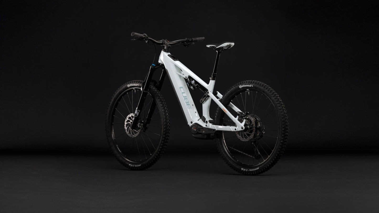 CUBE STEREO HYBRID ONE77 HPC SLX 800 eMTB BIKE 2027 HINTOFMINT 'N' ORANGE
