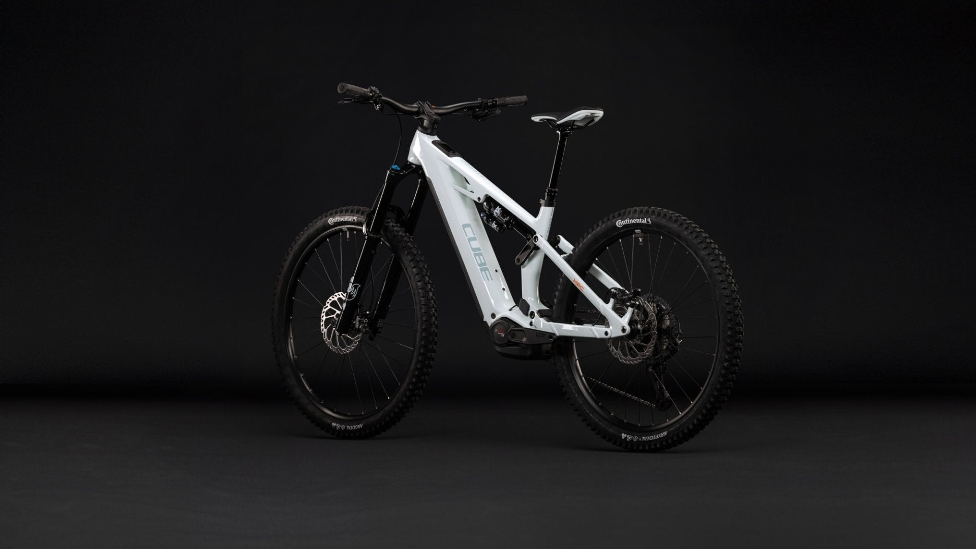 CUBE STEREO HYBRID ONE77 HPC SLX 800 eMTB BIKE 2027 HINTOFMINT 'N' ORANGE