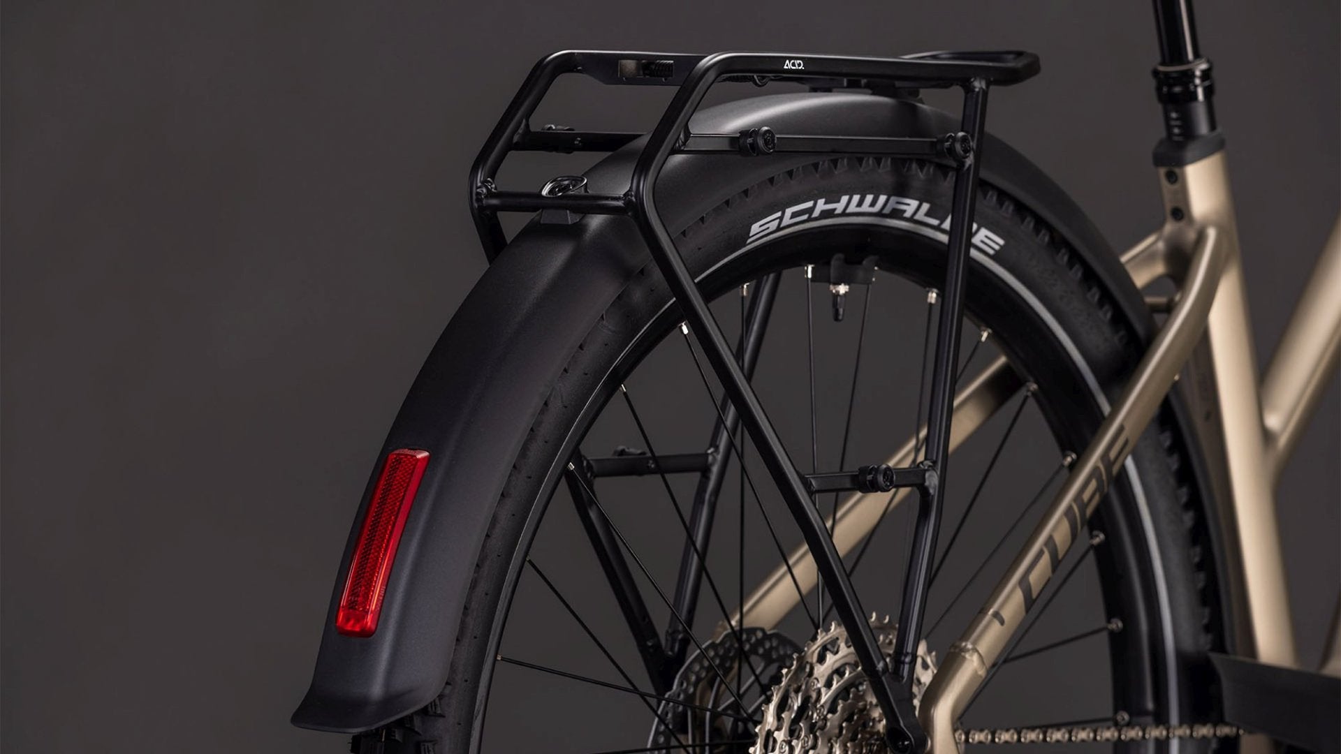 CUBE NURIDE HYBRID PRO 600 TRAPEZE eTREKKING BIKE 2026 FLASHSTONE' N 'CHROME