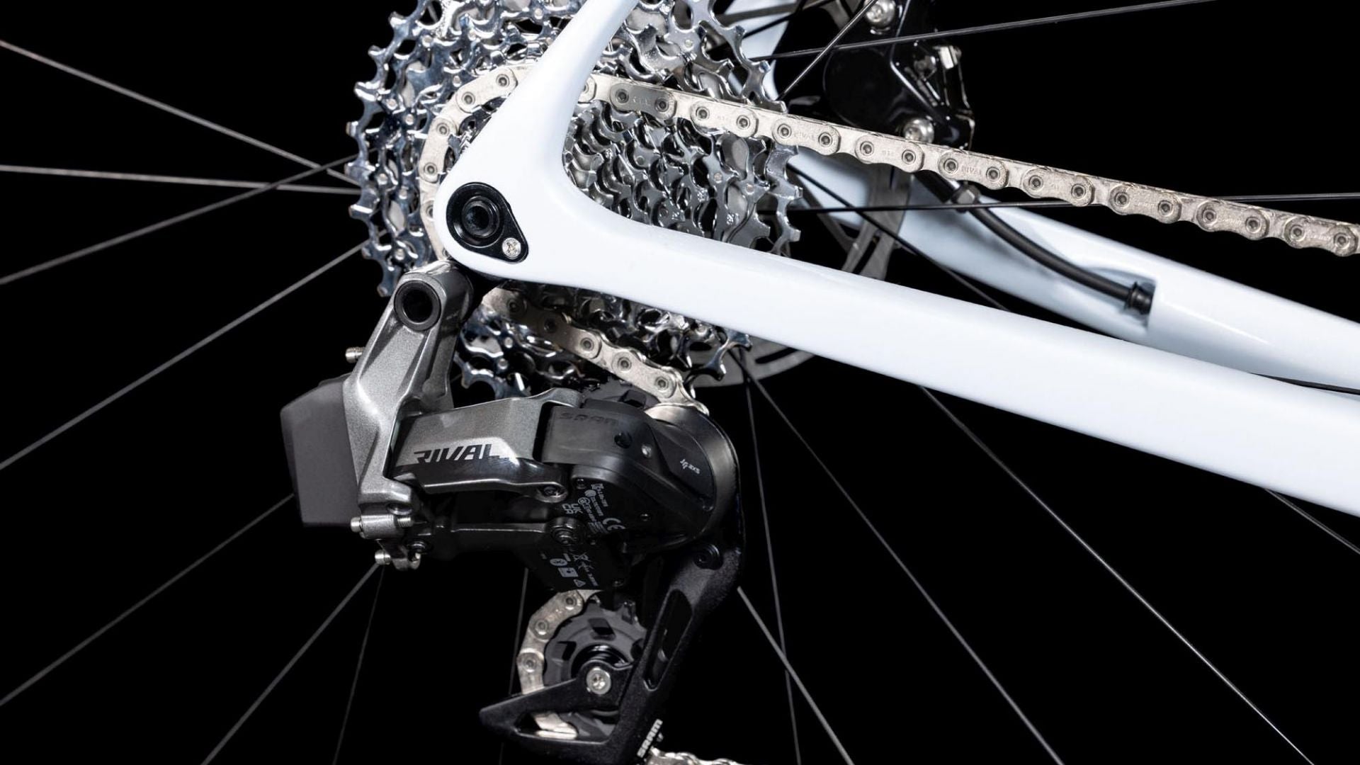 CUBE CROSS RACE C:62 RACE CYCLOCROSS BIKE 2025 POLARWHITE' N 'BLUE