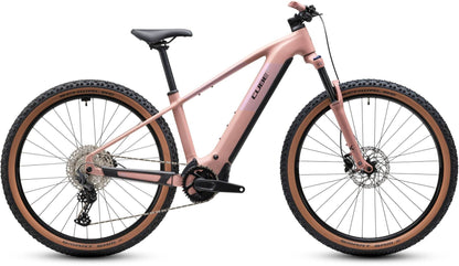 CUBE REACTION HYBRID PERFORMANCE 720 FE HARDTAIL eMTB BIKE 2027 RUBY 'N' BLACK