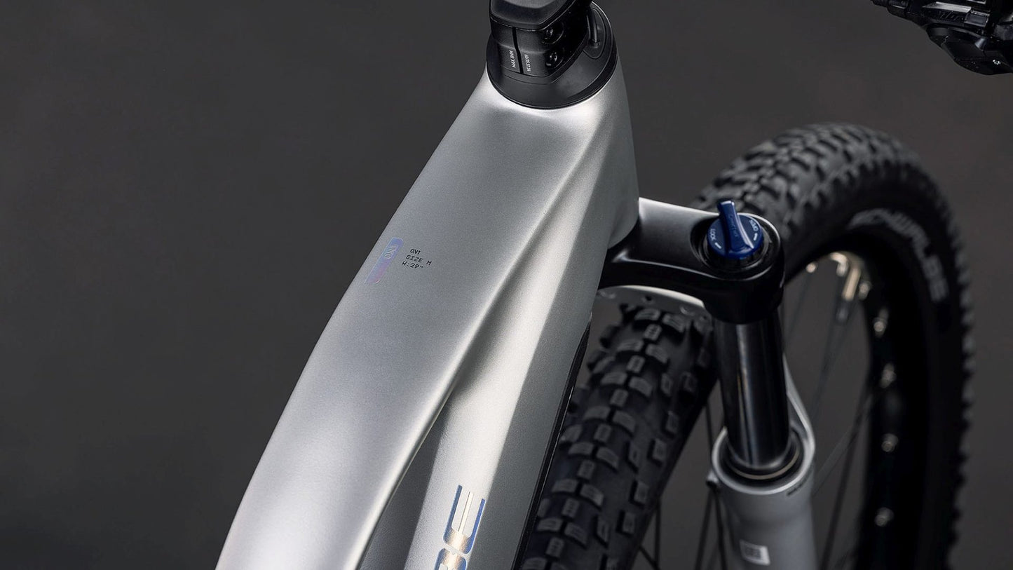 CUBE REACTION HYBRID ONE 600 TRAPEZE eMTB BIKE 2026 SLEEKGREY' N 'PRISM