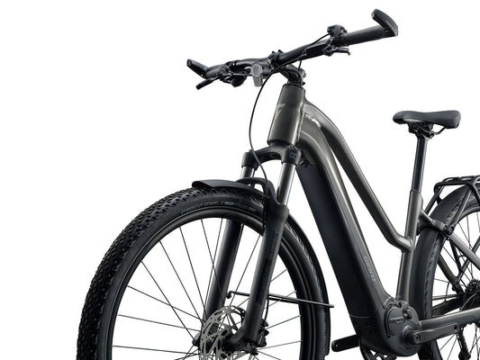 GIANT EXPLORE E+ 4 STAGGER HYBRID eBIKE 2026 STEALTH CHROME