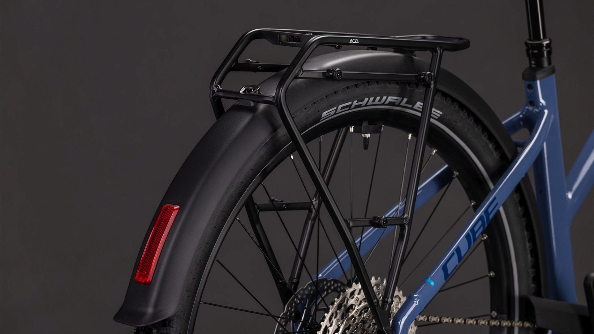 CUBE NURIDE HYBRID EXC 800 TRAPEZE eTREKKING BIKE 2026 JEANSBLUE' N 'BLUE