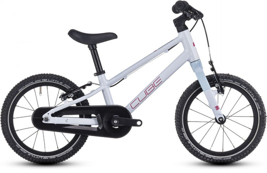 CUBE NUMOVE 140 KID'S MTB BIKE 2025 FLASHWHITE' N 'PINK