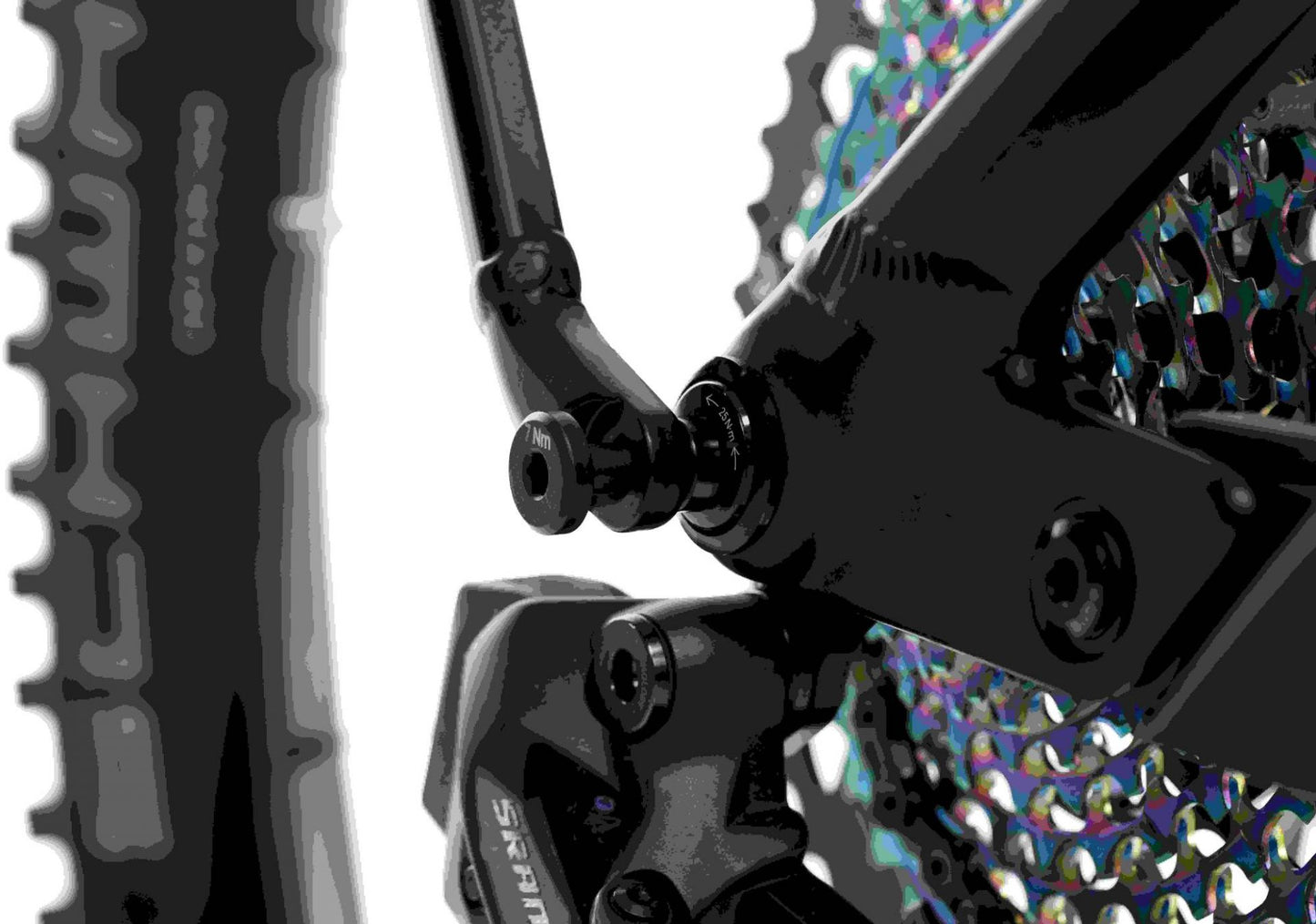 CUBE ACID CARRIER FULL SUSPENSION RILINK AXLE MOUNT