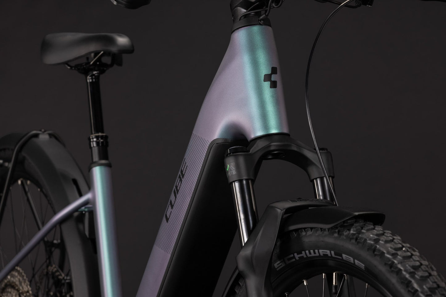 CUBE REACTION HYBRID PRO 800 FE HARDTAIL eMTB BIKE 2027 POLARLIGHT 'N' BLACK (EASY ENTRY)