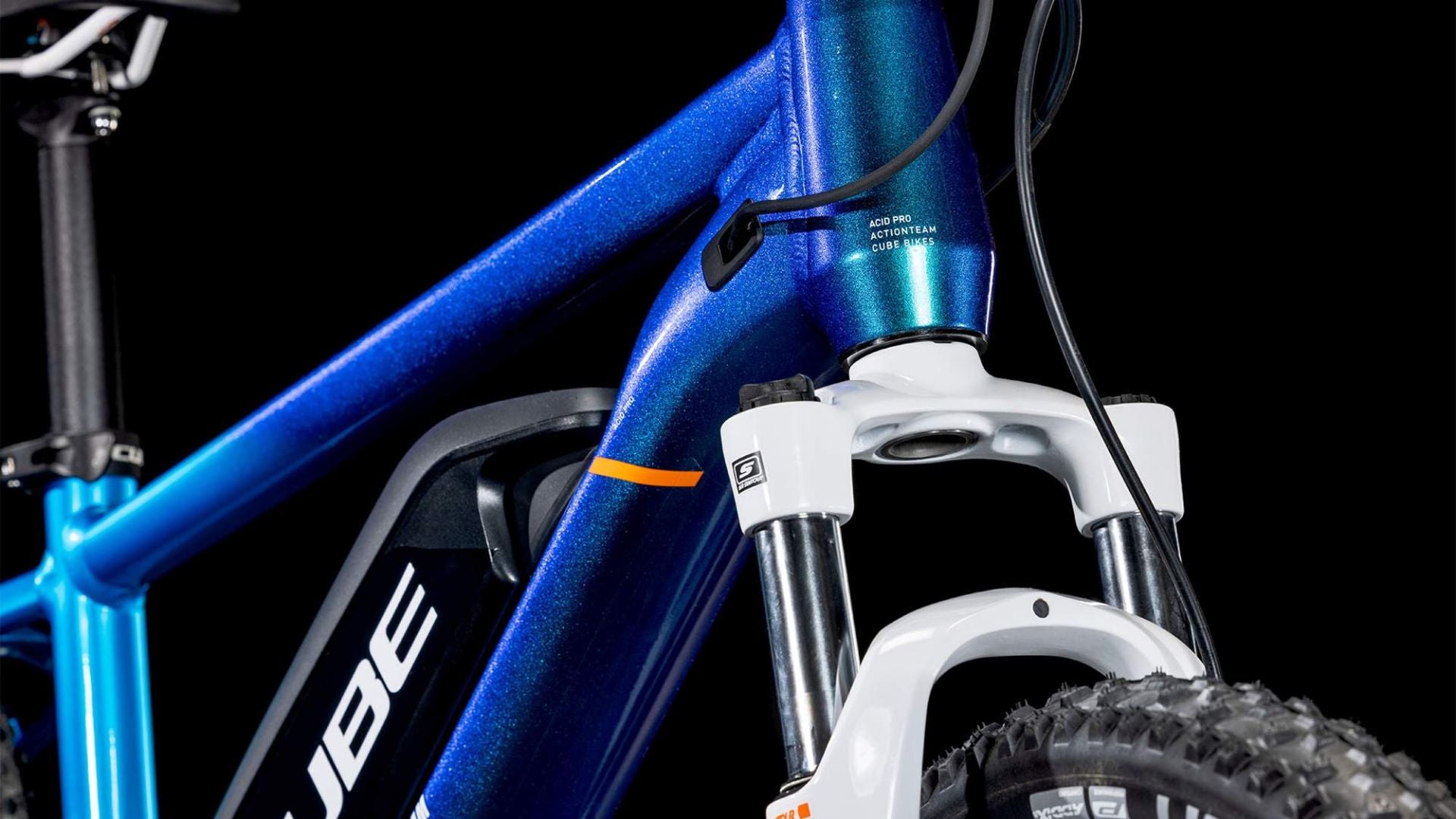 CUBE ACID 240 DISC HYBRID ROOKIE PRO 400 KID'S eBIKE 2025 ACTIONTEAM