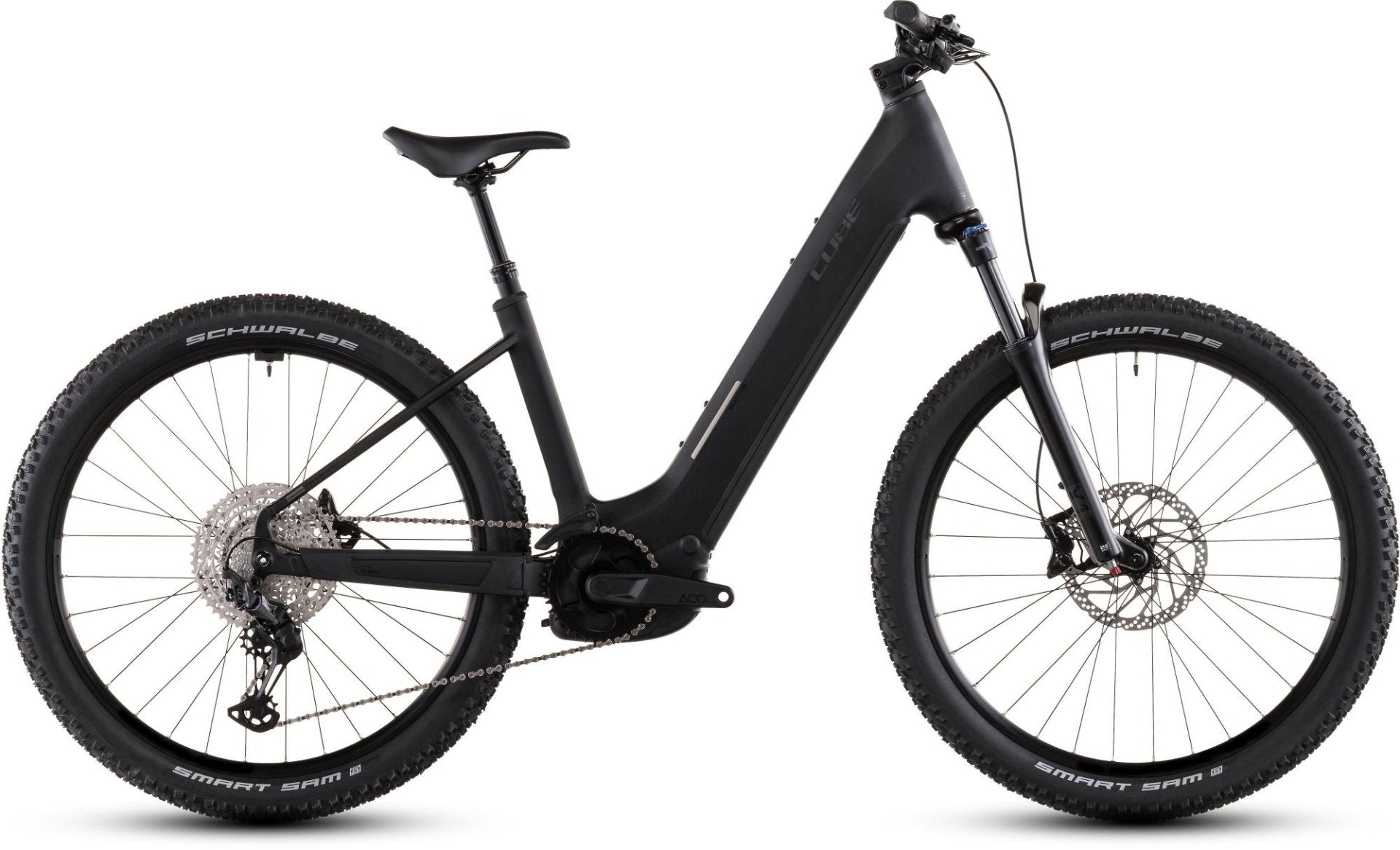 CUBE REACTION HYBRID PRO 800 EASY ENTRY eMTB BIKE 2026 BLACKLINE