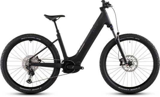 CUBE REACTION HYBRID PRO 800 EASY ENTRY eMTB BIKE 2026 BLACKLINE