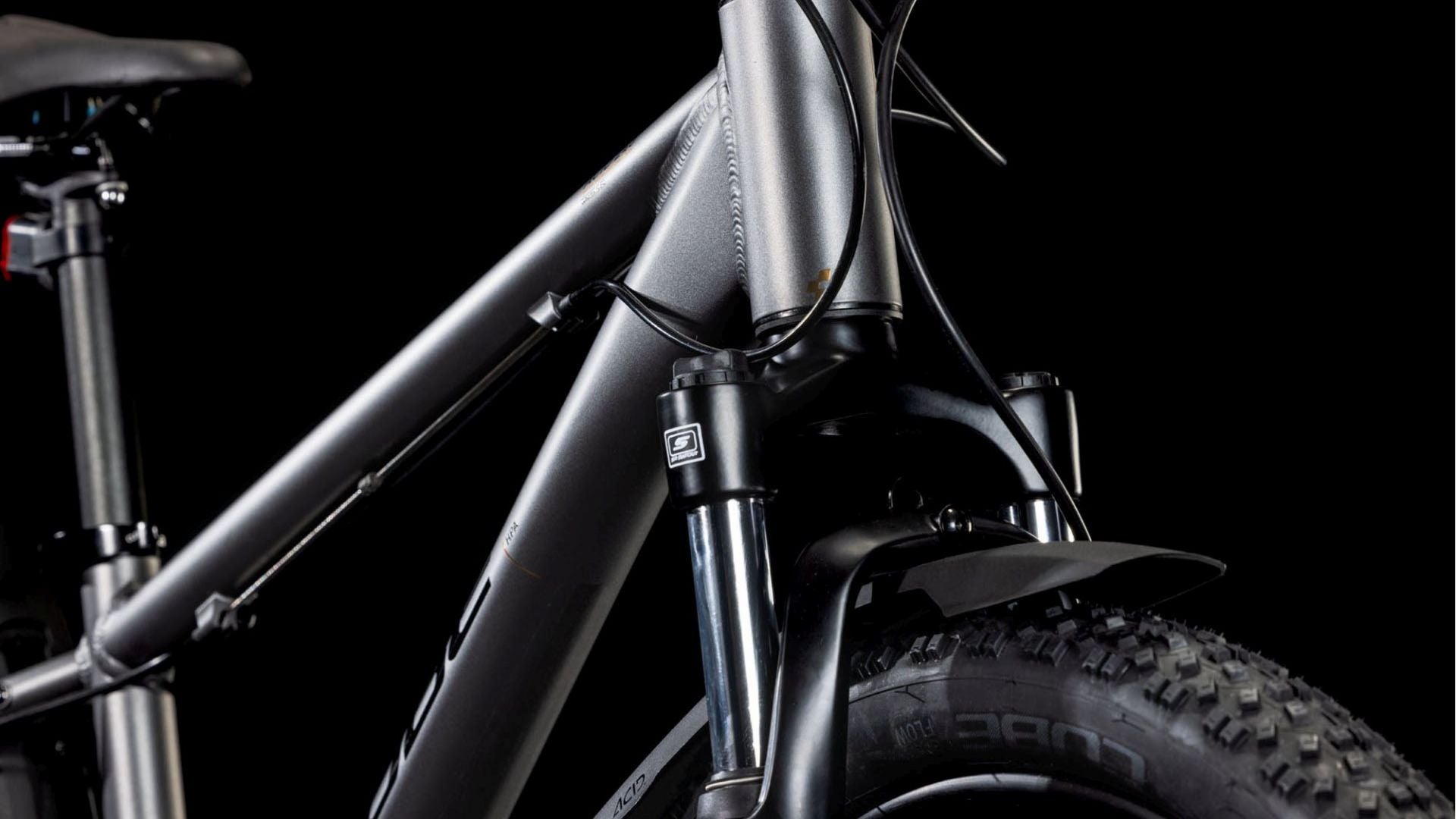 CUBE ACID 240 DISC ALLROAD KID'S BIKE 2025 GREY' N 'FLASH