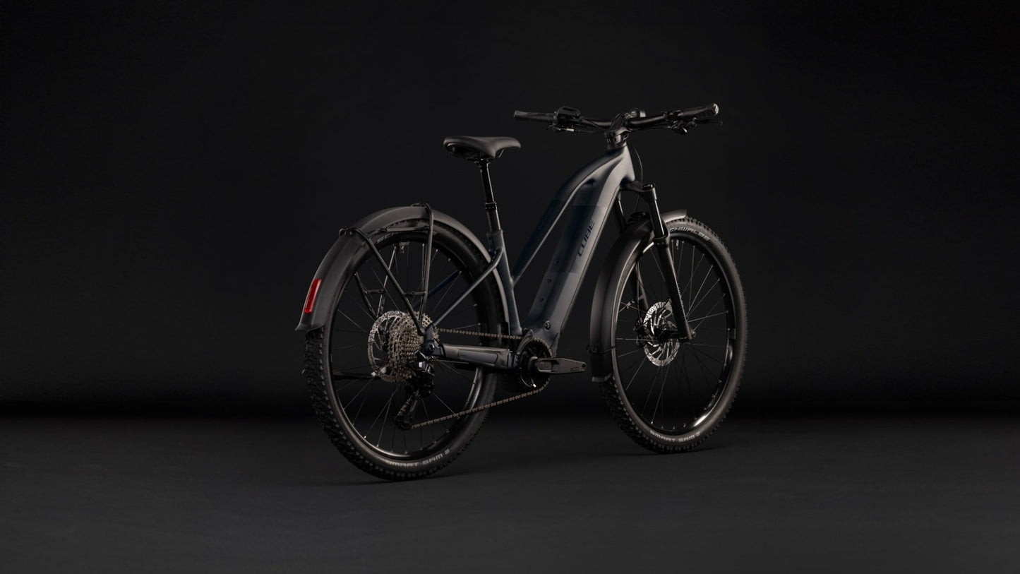 CUBE REACTION HYBRID PRO 800 FE HARDTAIL eMTB BIKE 2027 SILVERDUST 'N' PRISM (TRAPEZE)
